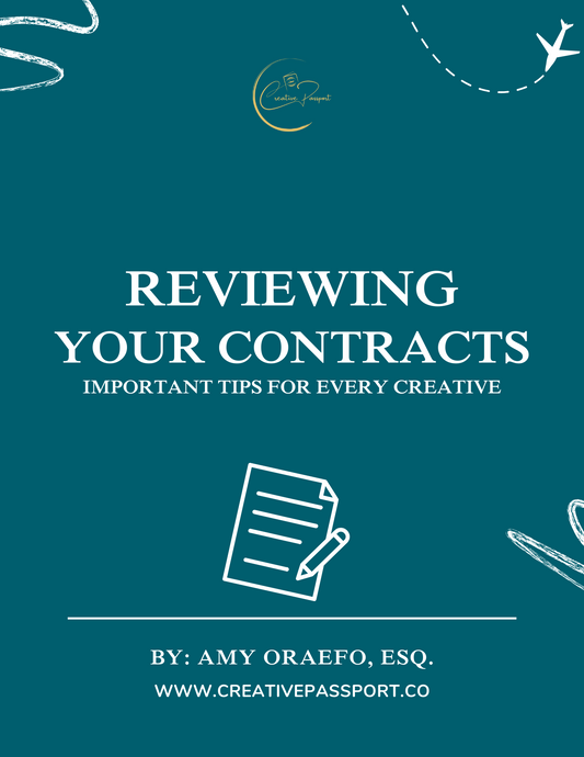 "Reviewing Your Contracts" Digital Download